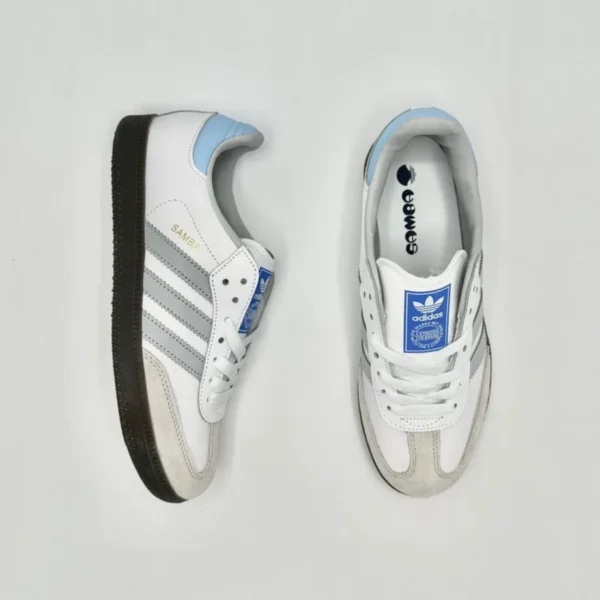 ⁦adidas Samba OG 'White Halo Blue⁩ - الصورة ⁦2⁩