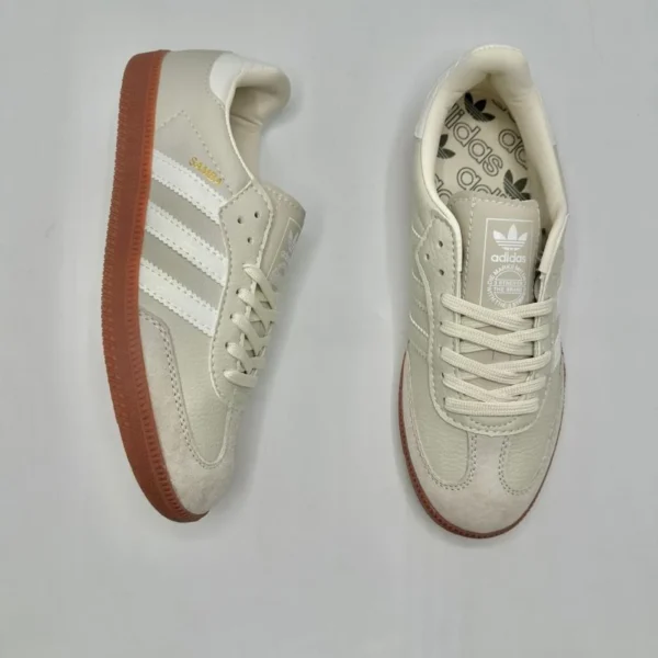 ⁦Adidas Samba OG "Beige/White⁩ - الصورة ⁦3⁩