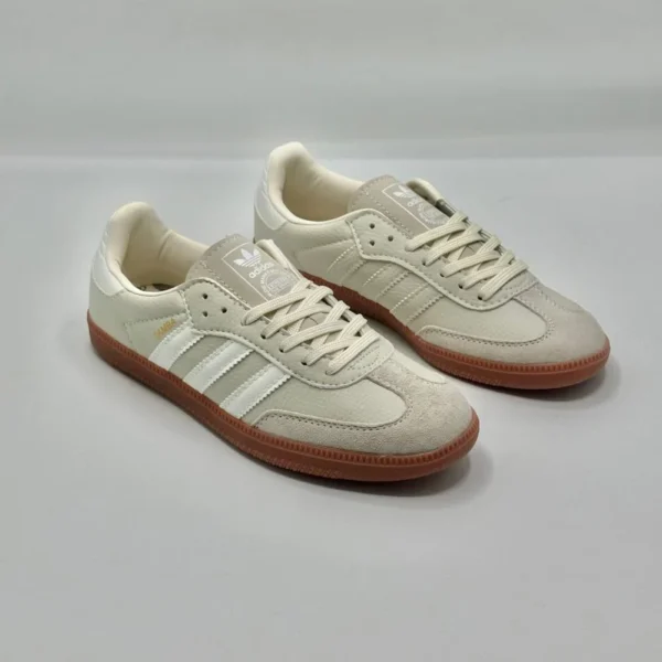 ⁦Adidas Samba OG "Beige/White⁩ - الصورة ⁦7⁩