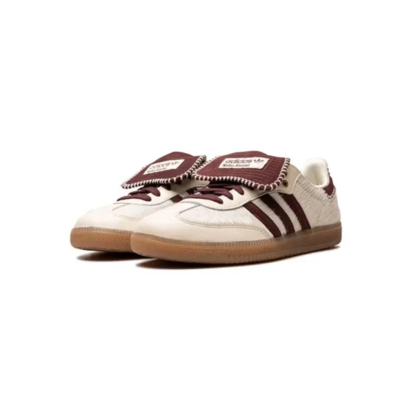 ⁦ADIDAS SAMBA "Wales Bonner - Cream White Pony⁩ - الصورة ⁦5⁩